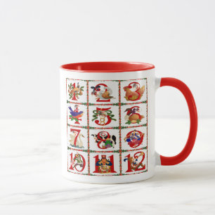 Mug Imprimé "Couverture 12 Jours de Noël"