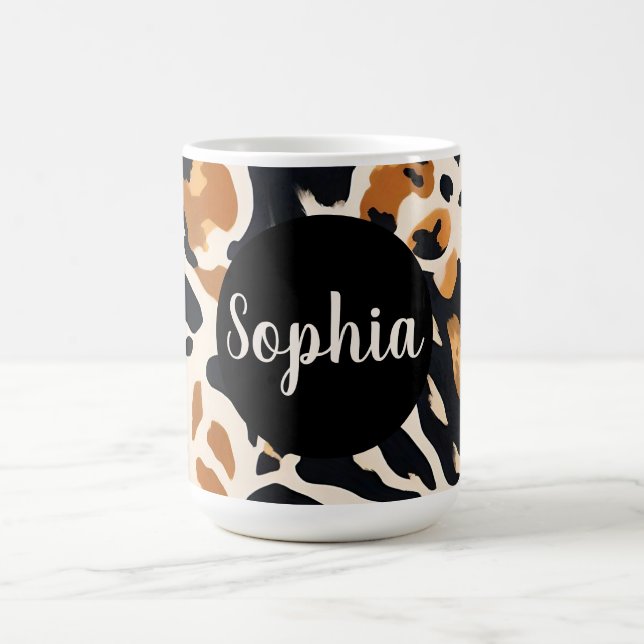 Mug Imprimé Girafe Personnalisable (Centre)