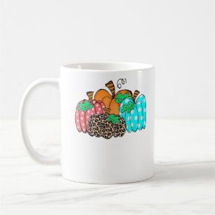 Mug Imprimé graphique de léopard de citrouille pour fe