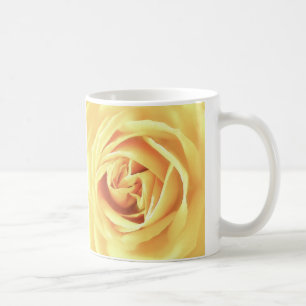 Mug imprimé rose jaune