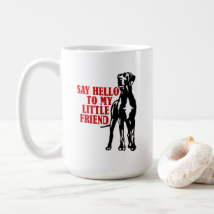 Mug Imprimé sur deux côtés Great Dane Friend