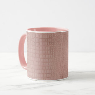 Mug Imprimer l'alligator rose