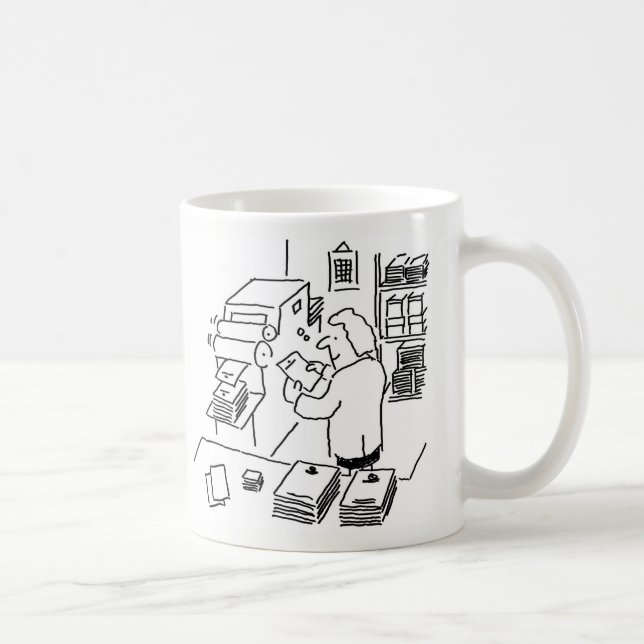 Mug Imprimer le service d'impression du collaborateur  (Droite)