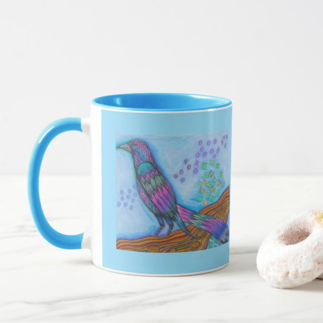 Mug Imprimez Un Bouchon De Café Avec Une Grande Gravur (Avec donut)