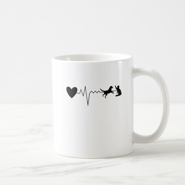 Mug Impulsion vétérinaire de battement de coeur de (Droite)