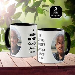 Mug In Love Memory 2 Photo Memorial Keepsaké