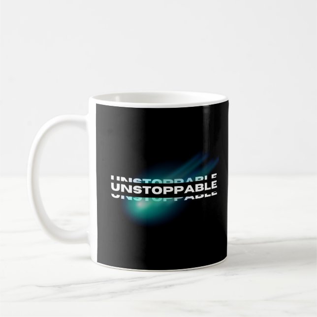 Mug Inarrêtable, Motivationnelle, Inspirationnelle (Gauche)