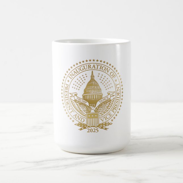 Mug Inauguration du logo inaugural du président Trump  (Centre)