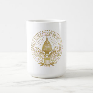 Mug Inauguration du logo inaugural du président Trump 