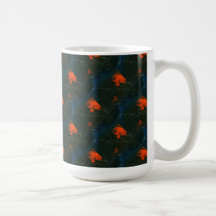 Mug "Incendie de marais #7 en mosaïque" Conception abs