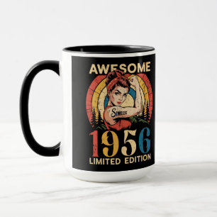 Mug Incroyable depuis 1956 Rétro 70 ans Anniversaire F