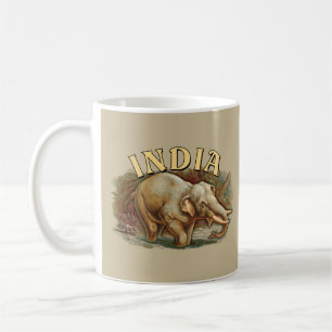 Mug Inde Faune - Eléphant Indien