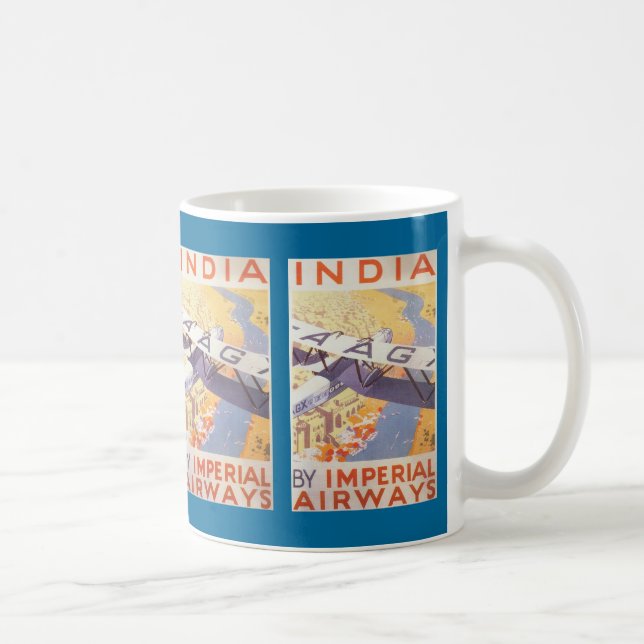 Mug Inde par Imperial Airways (Droite)