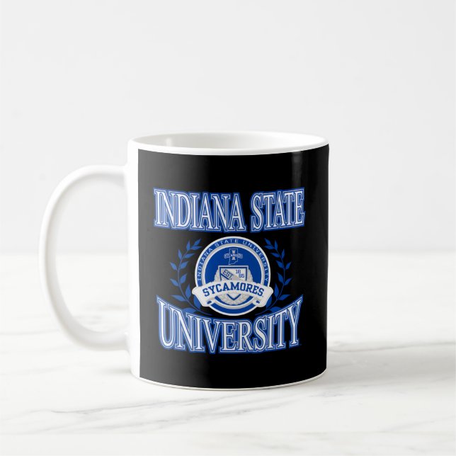 Mug Indiana State Sycamores Laurels Officiel (Gauche)