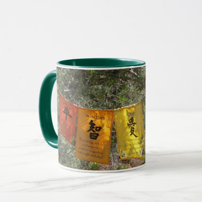 Mug Indicateurs de prière inspirants (Devant gauche)