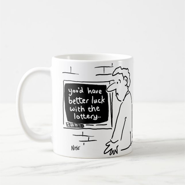 Mug Indice de loterie de machine de point de cendres (Gauche)