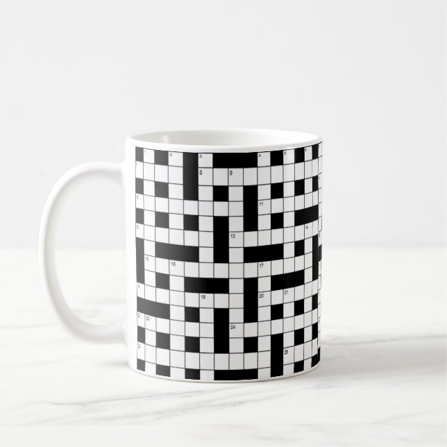 Mug Indice de mot croisé (Gauche)