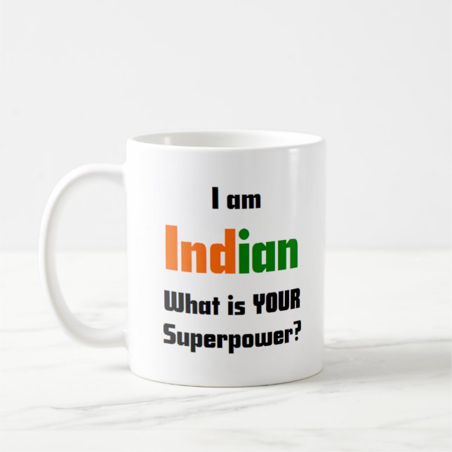 Mug indien (Gauche)