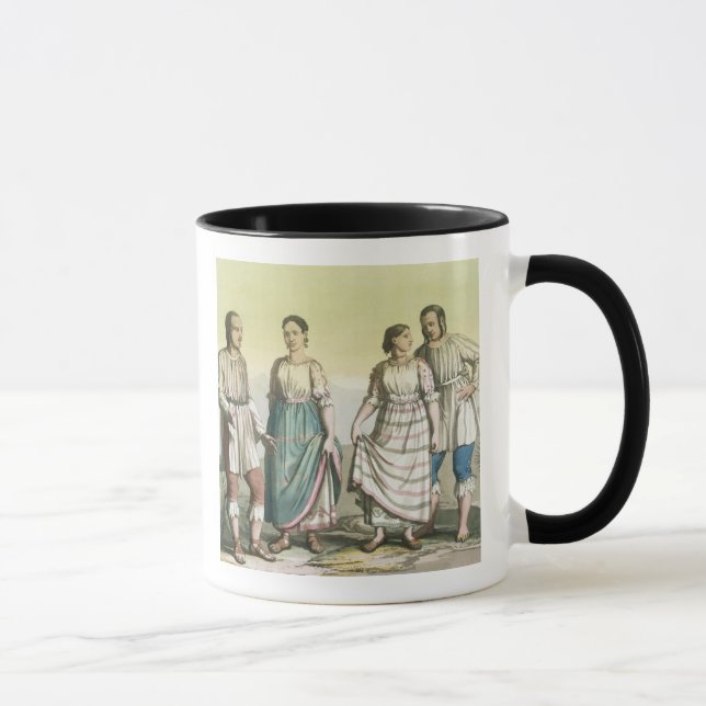 Mug Indiens de Michoacan dans le costume traditionnel, (Droite)