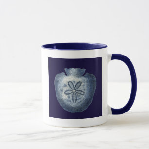 Mug Indigo Shells III