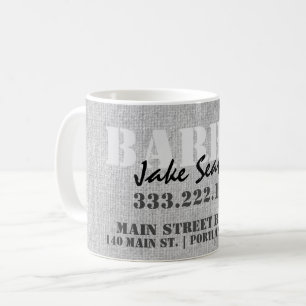 Mug Industrie moderne Gris Barber