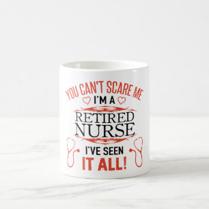 Mug Infirmière à la retraite amusante