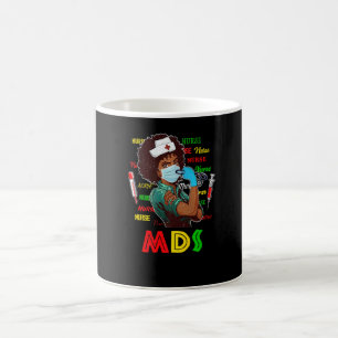 Mug Infirmière Afro-Américaine Mois de l'Histoire des