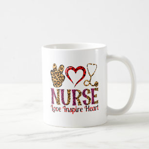 Mug Infirmière Amour Inspirer Coeur - Infirmière Motiv