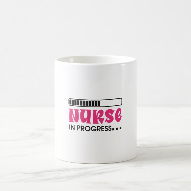 Mug Infirmière-cadeau en cours (Centre)