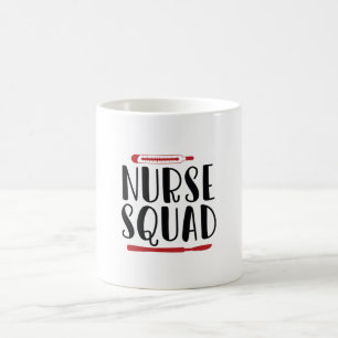 Mug Infirmière Cadeau Infirmière Squad