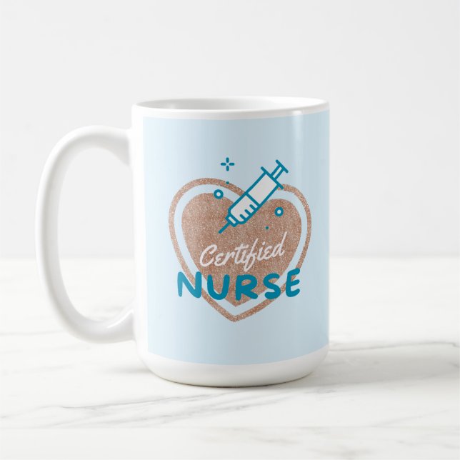 Mug Infirmière certifiée (Gauche)