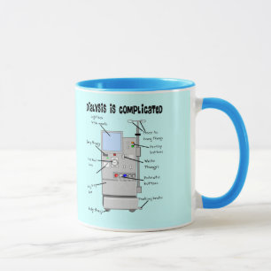 Mug Infirmière de dialyse/cadeaux drôles de