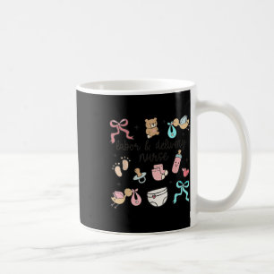 Mug Infirmière de la main-d'oeuvre et de la prestation