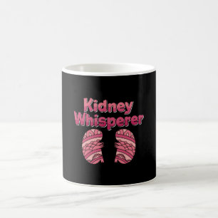Mug Infirmière dialyse Rein Whisperer Nephrologie Tech