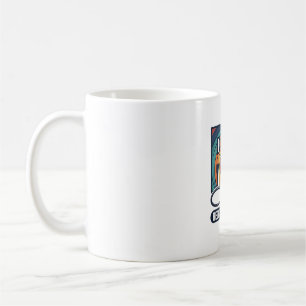 Mug Infirmière diplômée IR vintage vecteur de concepti