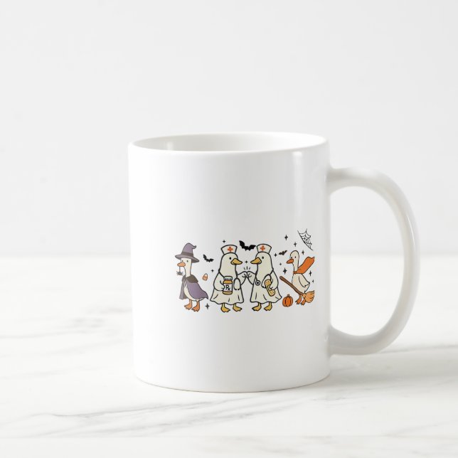 Mug Infirmière d'oie Funny Silly Goose Er Infirmière F (Droite)