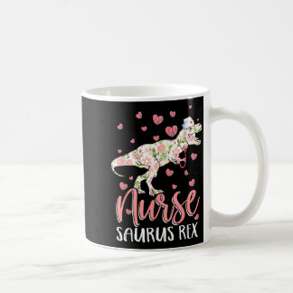 Mug Infirmière drôle de dinosaure en salle d'opération