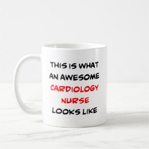 Mug infirmière en cardiologie, génial