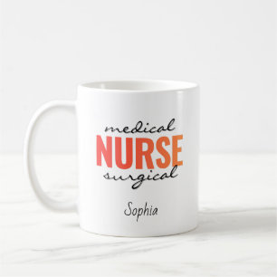 Mug Infirmière en Chirurgie Médicale Personnalisée