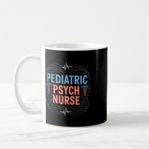 Mug Infirmière en psychologie pédiatrique, infirmière