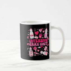 Mug Infirmière en soins intensifs Valentine Unité de s