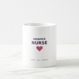 Mug Infirmière en soins palliatifs — Confort • Soins •