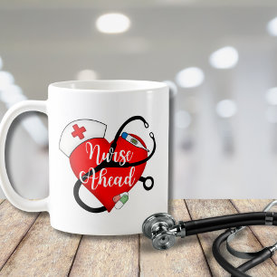 Mug Infirmière en tête