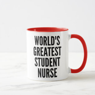 Mug Infirmière étudiante au travail difficile