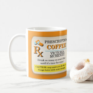 Mug Infirmière infirmière-médecin étiquette Médic