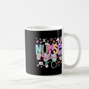 Mug Infirmière jour de Pâques Mignonne Coquette Stétho