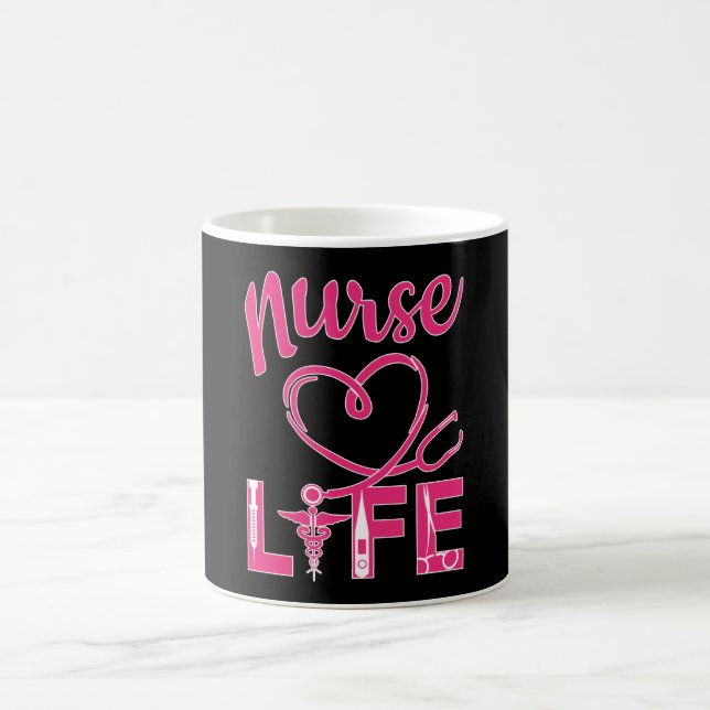 Mug Infirmière médecin Hôpital Médecine infirmière Lov (Centre)