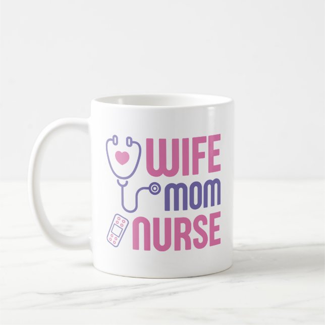 Mug Infirmière mère (Gauche)