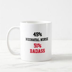 Mug Infirmière néonatale Badass