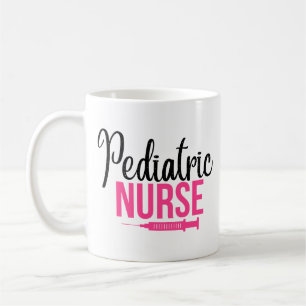 Mug Infirmière pédiatrique Funny Cadeau